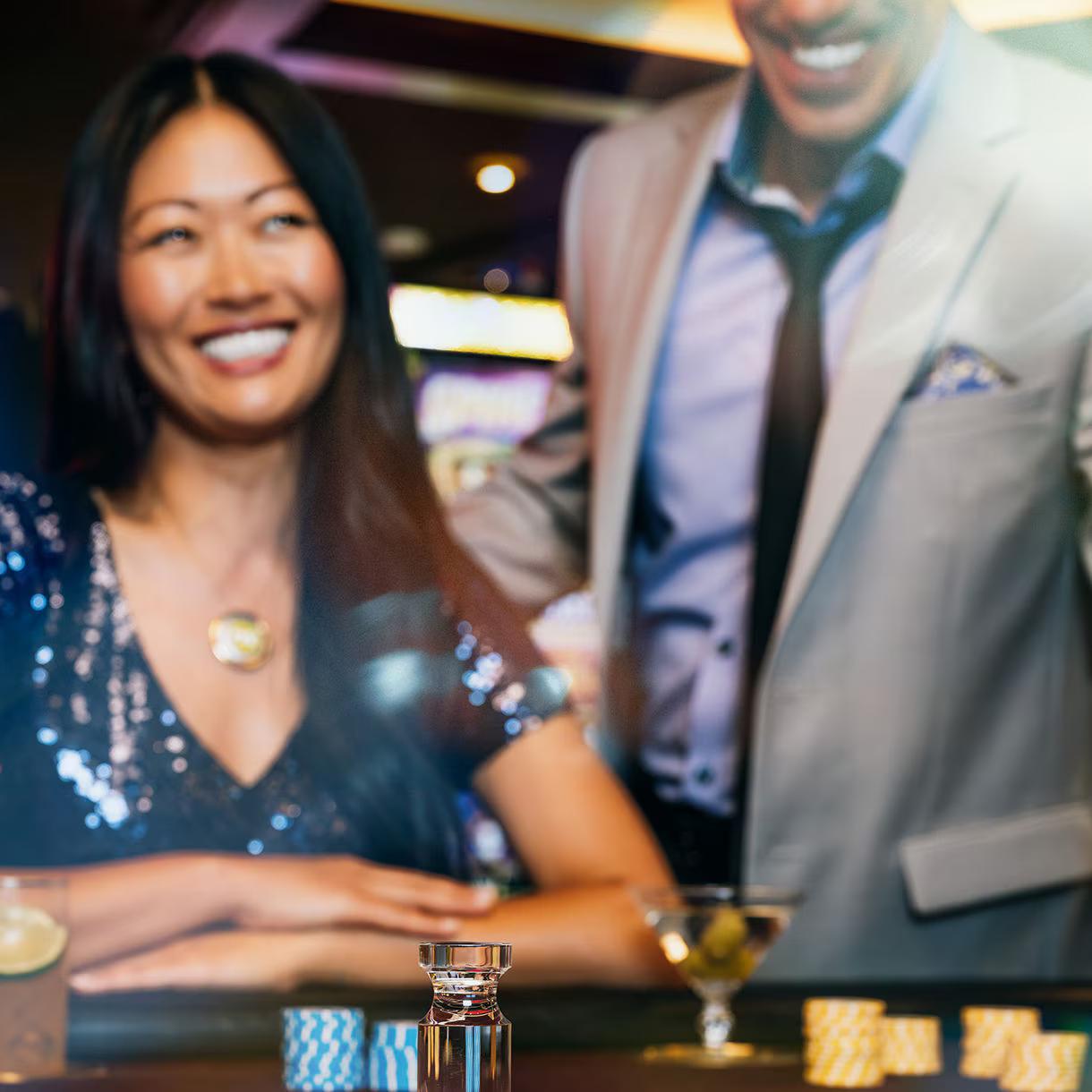 Challenge opponents to a game of Roulette